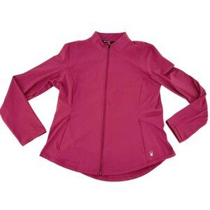 Spyder Women's Pink Full Zip Active Jacket / Size XXLarge